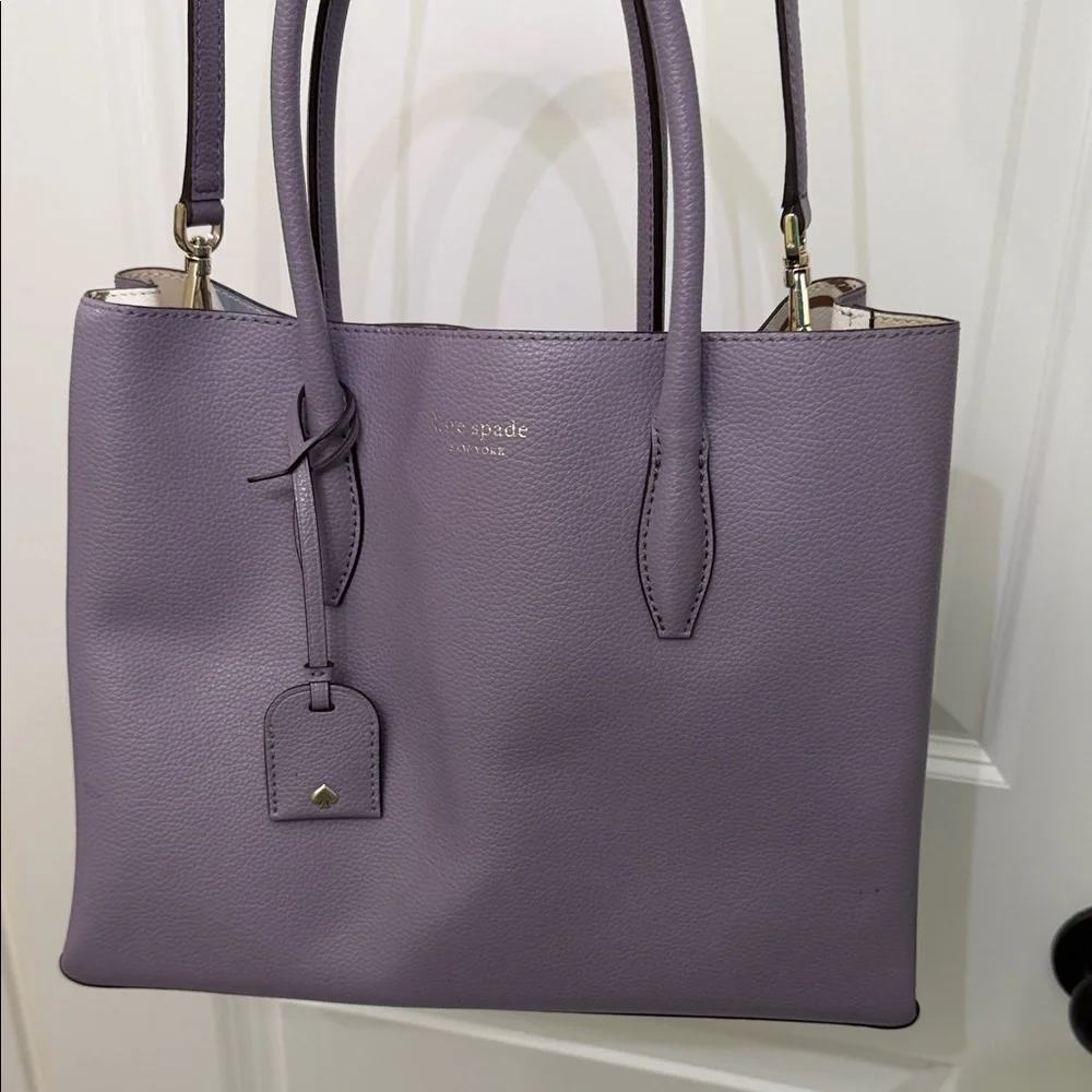 Kate Spade Lavender Tote Bag - Picture 8 of 8